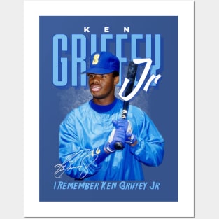 Ken Griffey Jr The Kid Basketball Legend Original Aesthetic Tribute 〶 Posters and Art